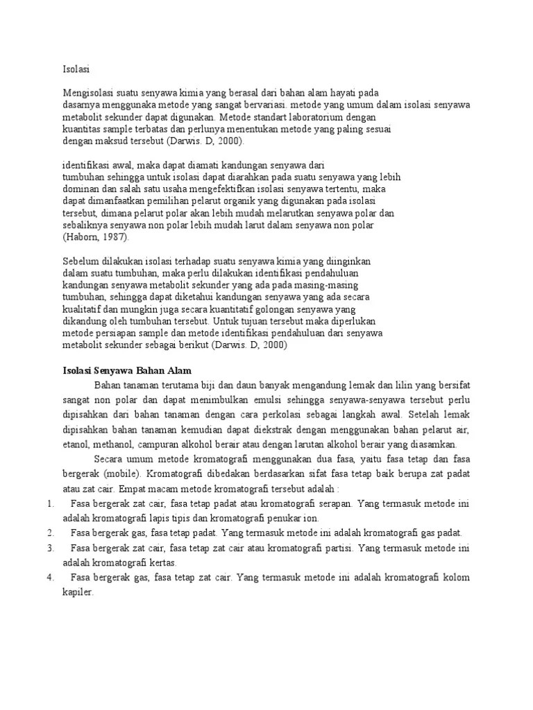 Isolasi | PDF