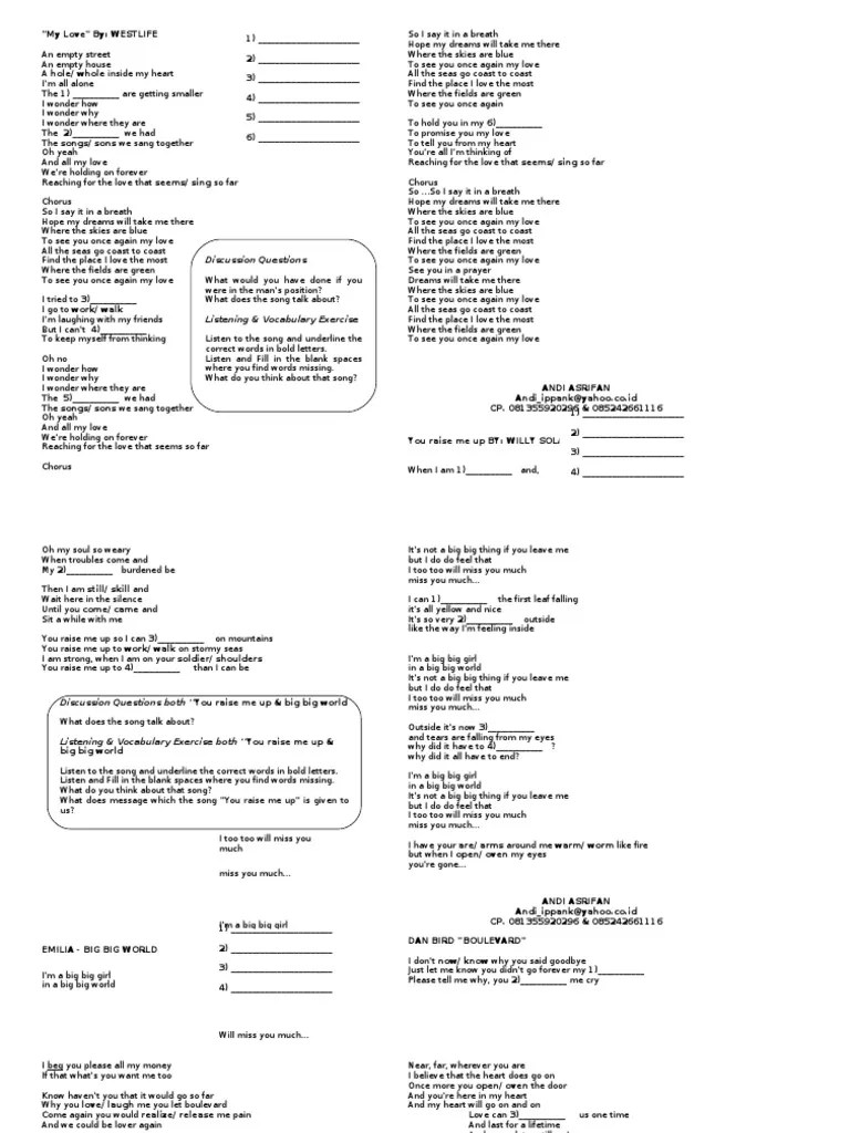 Complete the dialogue mita, can you … Contoh Soal Listening Section Bahasa Inggris Dan Jawabannya Beserta Audio Revisi Id