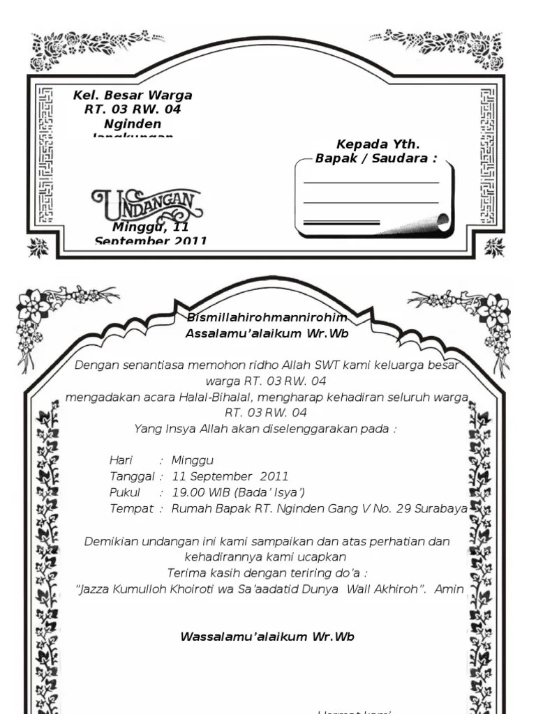 Upload file contoh undangan pernikahan walimatul ursy dengan format microsoft word.doc. Undangan Walimatul Ursy Doc Word