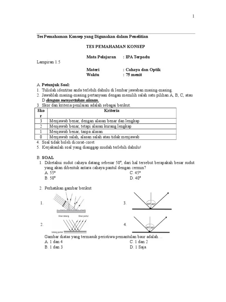 In english fisika x sma fisika xi sma fisika xii sma fisika smp; Soal Cahaya Optik Smp 8 Beinyu Com