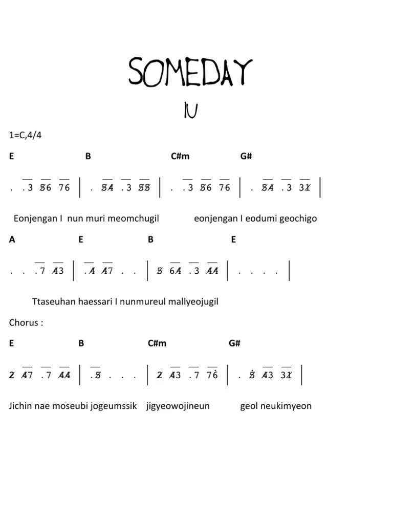NOT ANGKA Someday | PDF