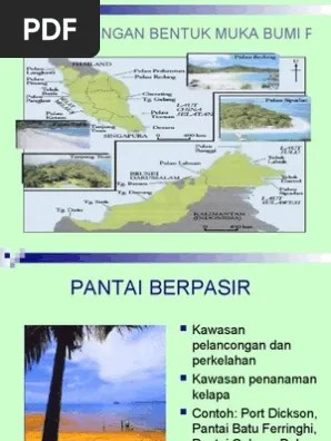 Kepentingan Bentuk Muka Bumi Pinggir Pantai Kepada Manusia - Nota Geografi Tingkatan 1