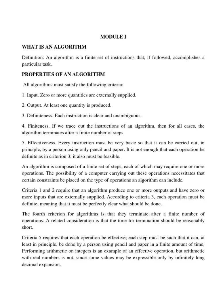 Algorithm Analysis And Design | PDF | Time Complexity | Computational Complexity Theory