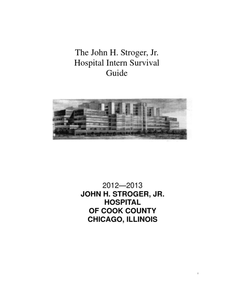 Hopkins Intern Survival Guide PDF | PDF | Palliative Care | Hypoglycemia