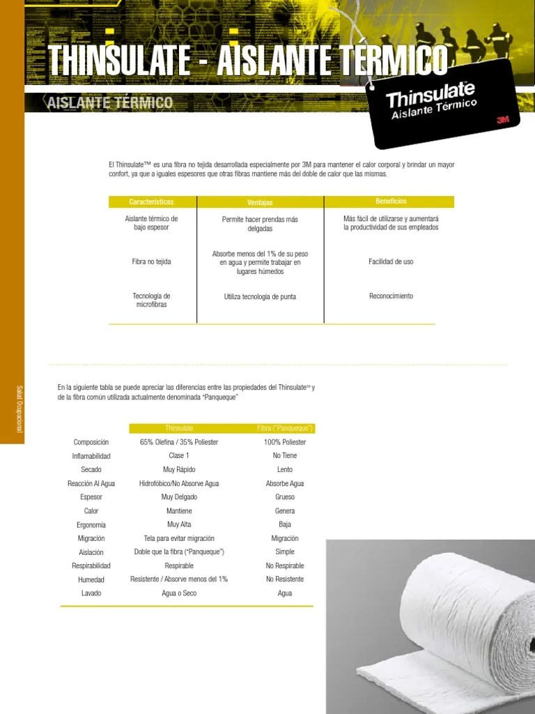 Aislante Termico | PDF | Aislamiento Térmico | Calor