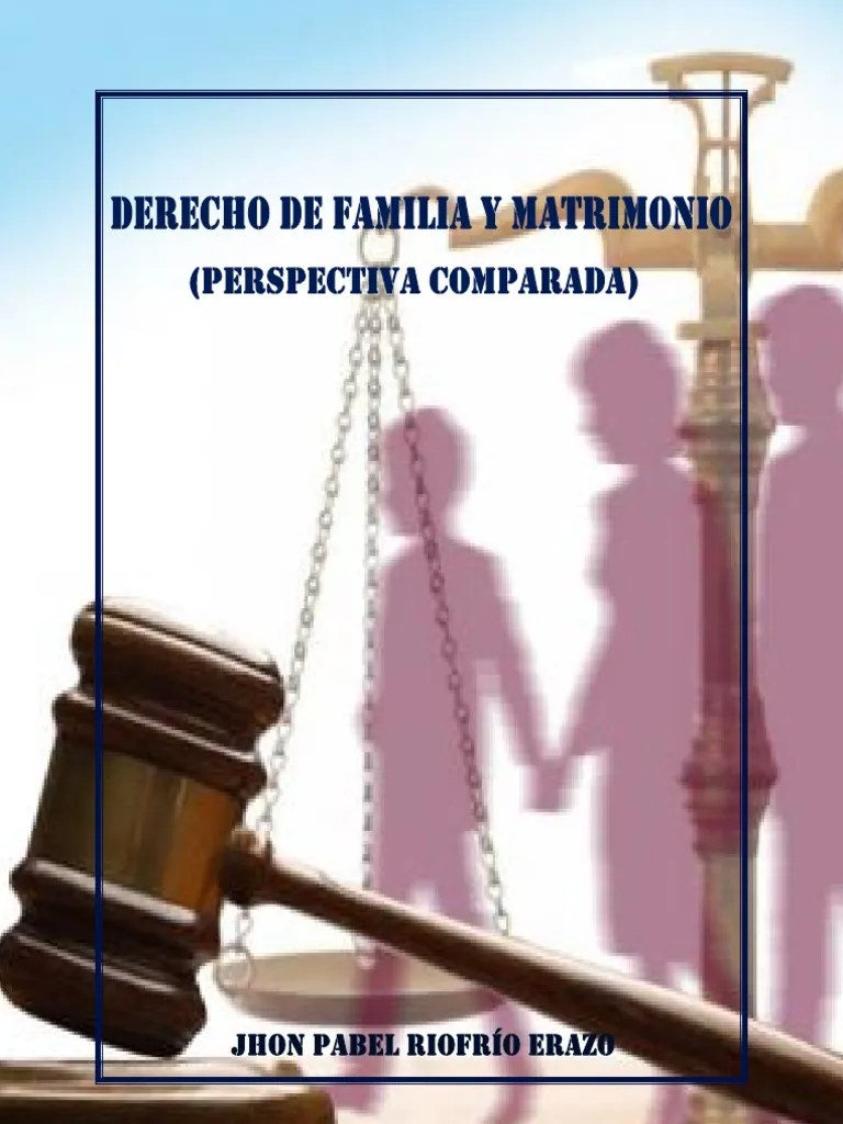 Derecho De Familia Y Matrimonio | PDF | Matrimonio | Familia