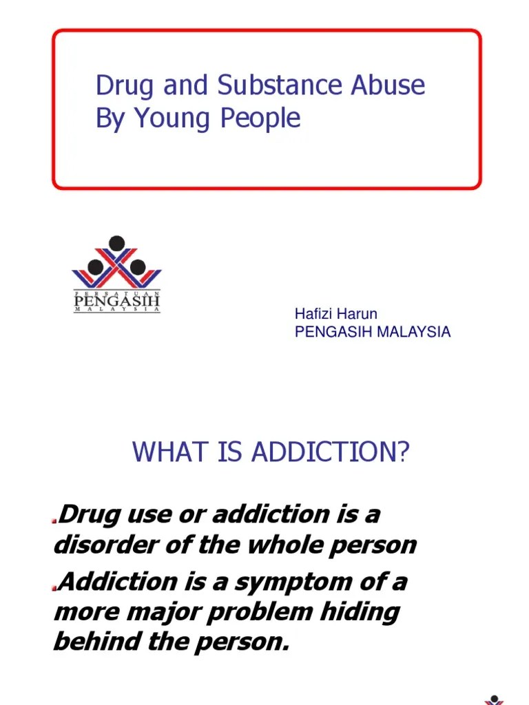 Drug Use Among Young People | PDF | Substance Abuse | Substance Use Disorder
