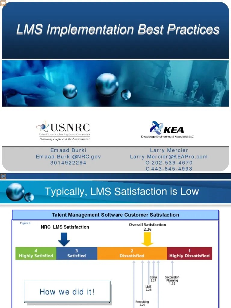 Lms Best Practices | PDF | Competence (Human Resources) | Standard ...