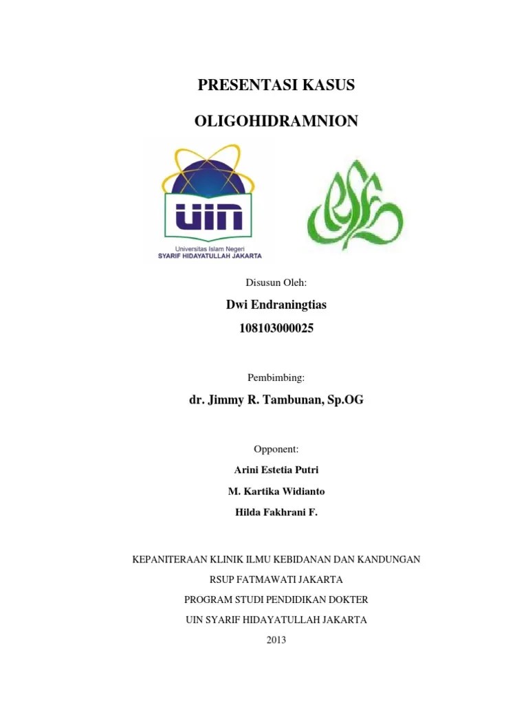 With the right software, this conversion can be made quickly and easily. Presentasi Kasus Oligohidramnion