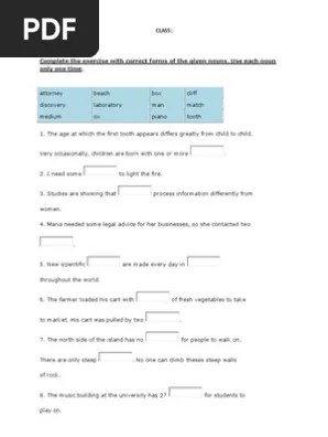 english work sheet pdf sentence linguistics grammatical tense