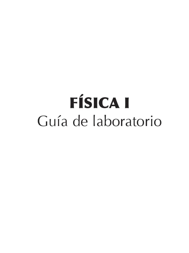 Fisica I-1 | PDF
