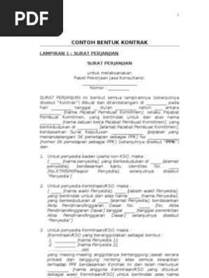 Perjanjian kerja sama ( sub kontraktor ) nomor : Contoh Surat Perjanjian Kerjasama Jasa Angkutan Batubara Nusagates