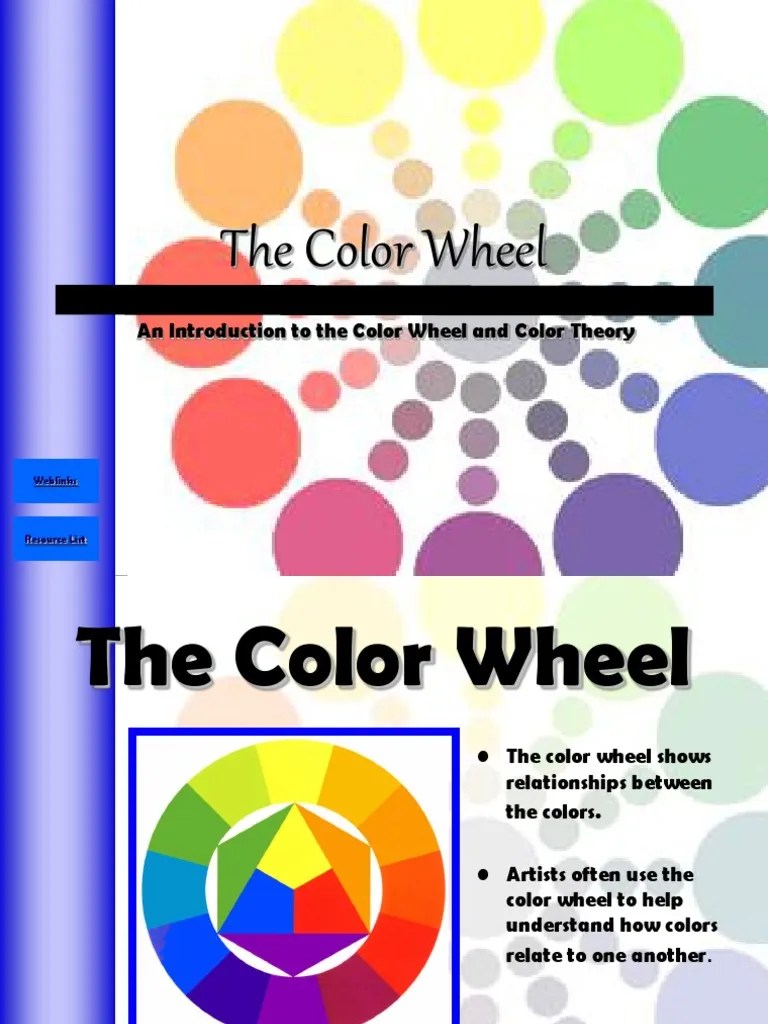Color Wheel And Color Theory | PDF | Color | Yellow
