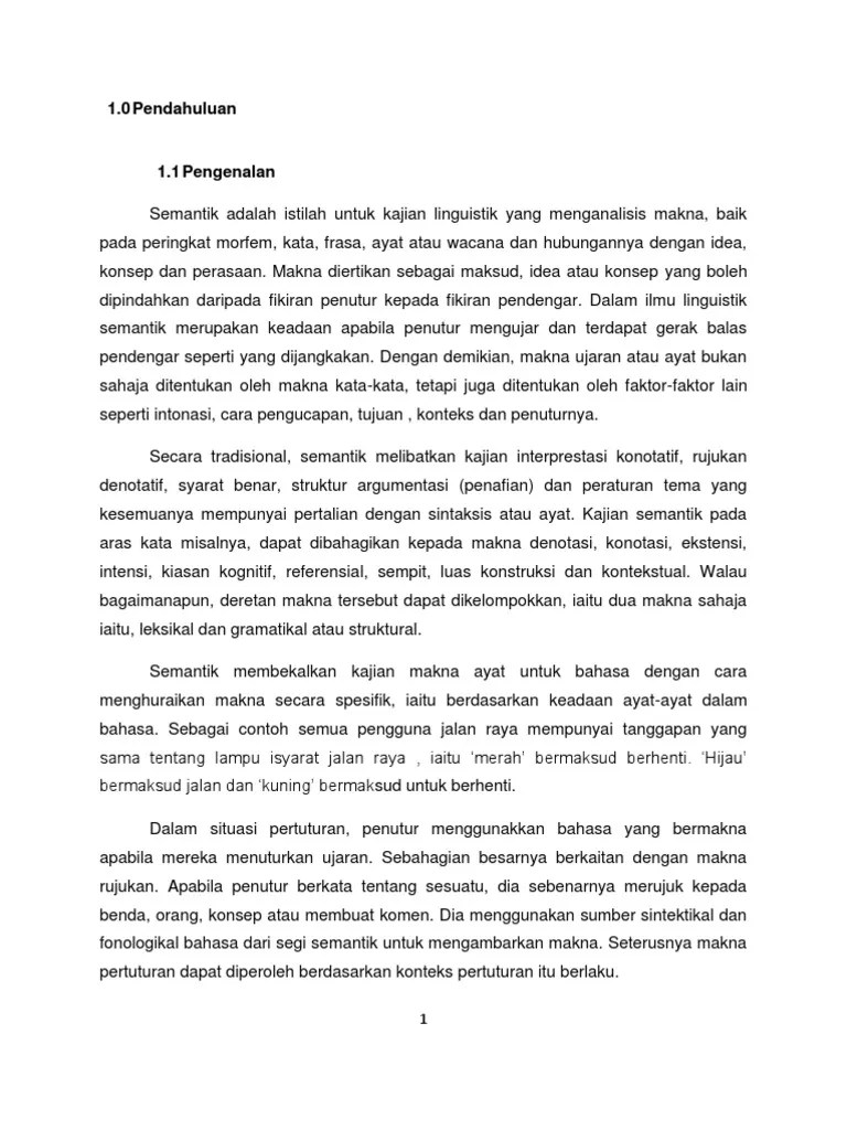 Psikolingusitik Dan Semantik Pdf 