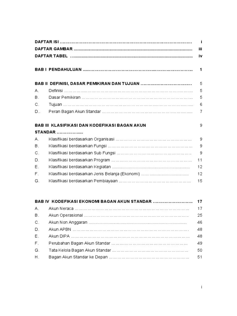 PPAKP 2013: Bagan Akun Standar | PDF