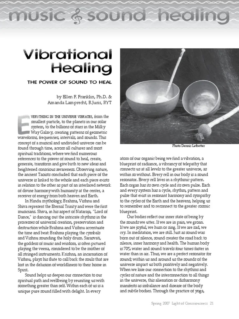 Vibrational Healing 4 | PDF | Mantra | Chakra