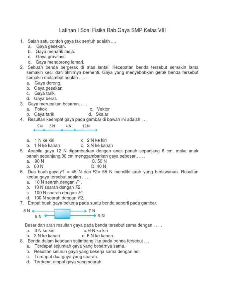 Inilah 15+ Materi Fisika Kelas 8 Semester 2 [Terbaru] 