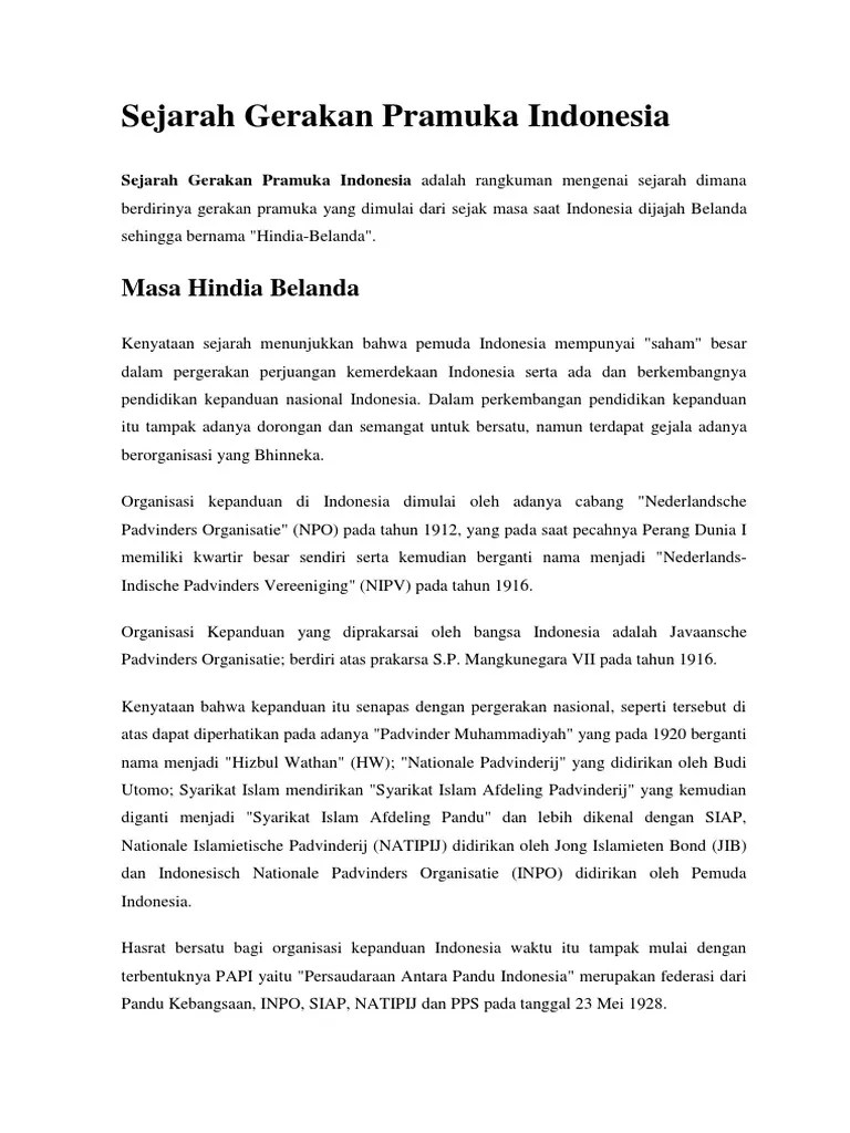 Cerita yang mengandung makna dan menjadi cita2 yang ingin dibangun, Sejara Pramuka Blog Materi Pramuka