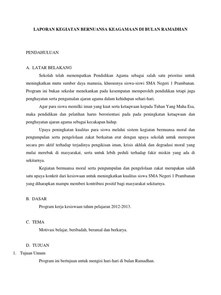Tahun 20192020 selain itu sebagai dokumentasi kegiatan outing class. Contoh Laporan Kagiatan Bahasa Sunda Tentang Wisata Seputar Laporan