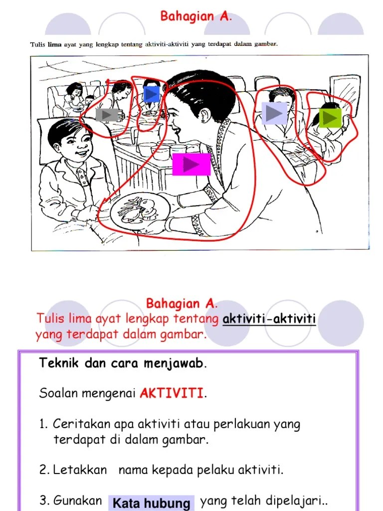 Padankan ayat dengan subjek yang betul berpandukan gambar. Bina Ayat Tahun 6 Upsr Pdf