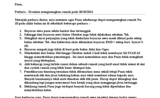 Surat rasmi notis keluar rumah sewa, surat rasmi notis keluar rumah tenant, surat rasmi notis keluar rumah, surat rasmi notis keluar kedai,. Contoh Surat Rasmi Keluar Rumah Sewa Frog Slinger Cuitan Dokter