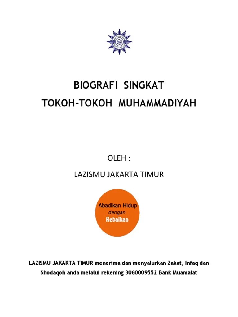 Biografi Singkat Tokoh-Tokoh Muhammadiyah | PDF