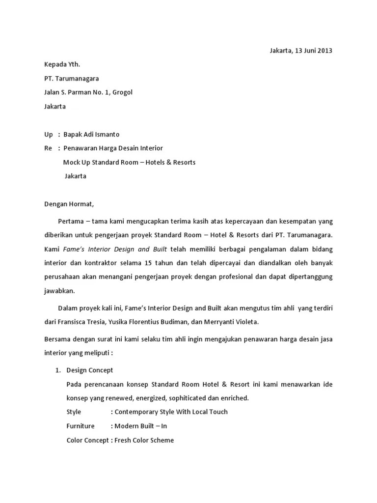 Di bawah ini akan dijelaskan contoh contoh dari kasus pembelajaran yang bisa kita lihat dalam kehidupan sehari hari. Contoh Surat Penawaran Hotel - Aneka Macam Contoh