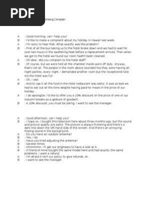 Contoh Dialog Dan Cara Menyampaikan Keluhan Atau Plain Dalam Bahasa Inggris Individualized Education Program Writing Tips Plaints 