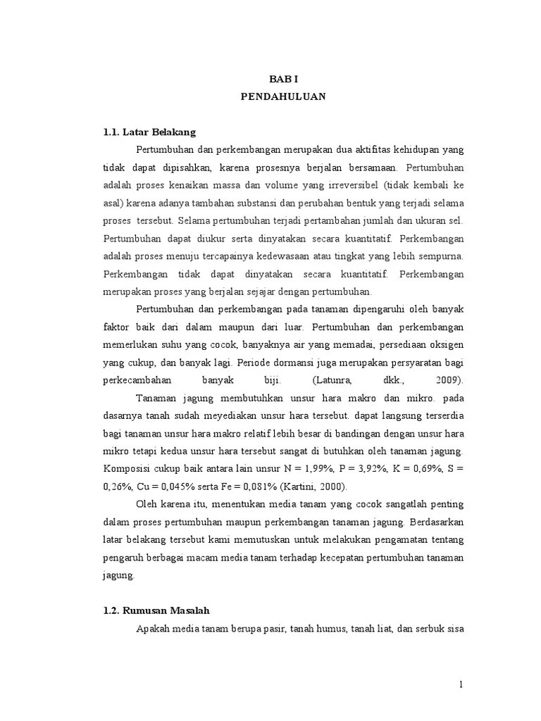 Dari hasil pengamatan diketahui bahwa keberadaan opt pada petak tetap belum ditemukan, namun belum berarti sebaran opt masih rendah. Karya Tulis Ilmiah Penelitian Pertumbuhan Jagung Pdf