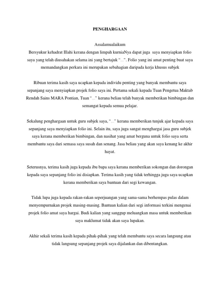 Cara membuat penghargaan folio · penghargaan · cara menulis penghargaan kerja kursus sejarah · penghargaan docx penghargaan alhamdulillah bersyukur ke atas ilahi . Contoh Penghargaan Folio Pdf