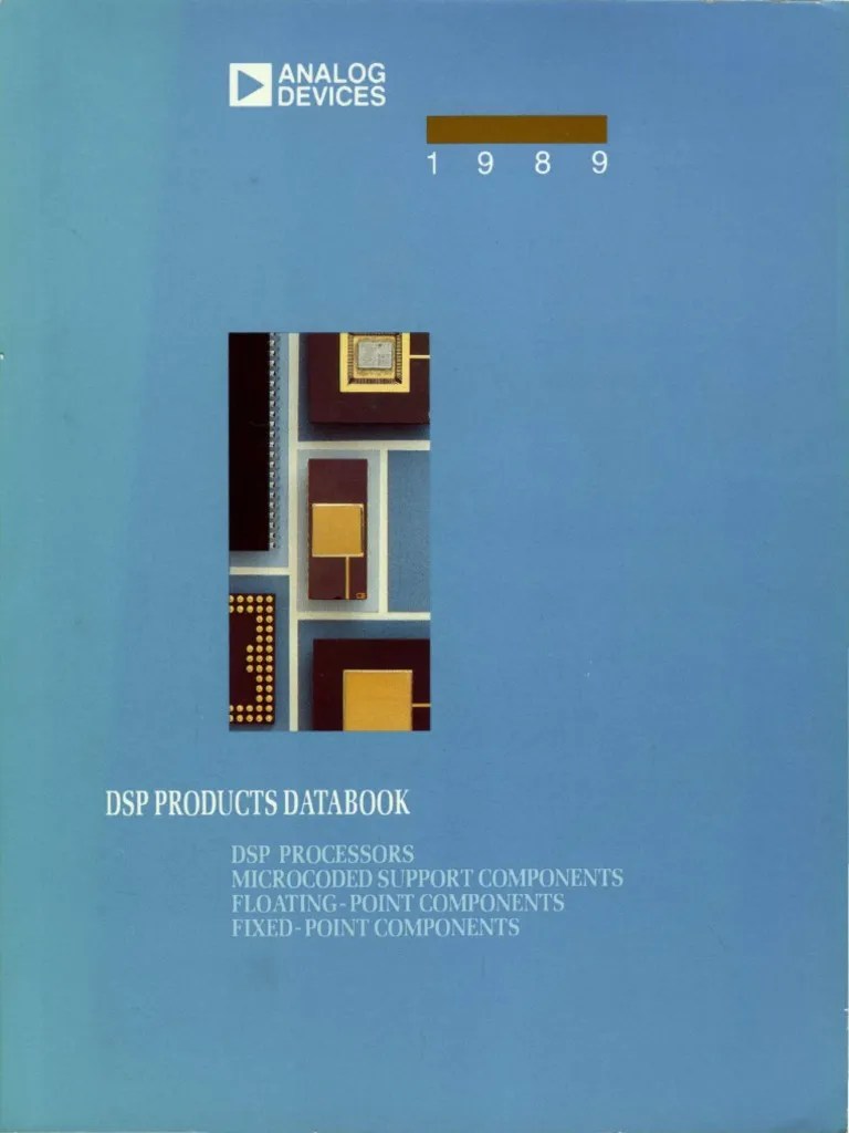 1989 Analog Devices DSP Products Databook | PDF | C (Programming ...