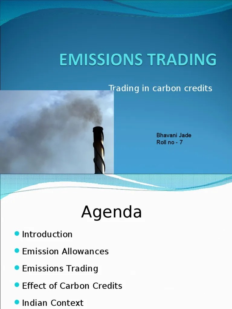 Carbon Emissions Trading | PDF | Emissions Trading | Global ...