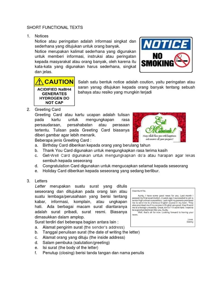 Mungkin hal inilah yang mendasari mengapa materi announcement text menjadi salah satu materi yang selalu keluar dalam soal ujian di smp . Ringkasan Materi Bahasa Inggris kelas IX SMP