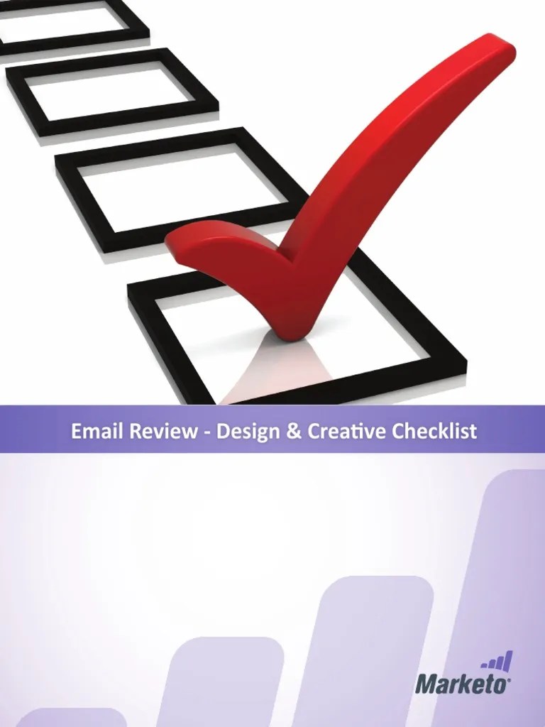 Email Review - Design & Creati Ve Checklist | PDF | Phishing | Email