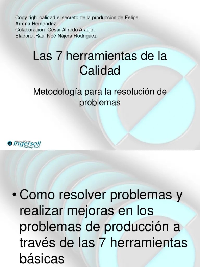 Las7 Herramientas De Calidad | PDF | Histograma | Calidad (comercial)