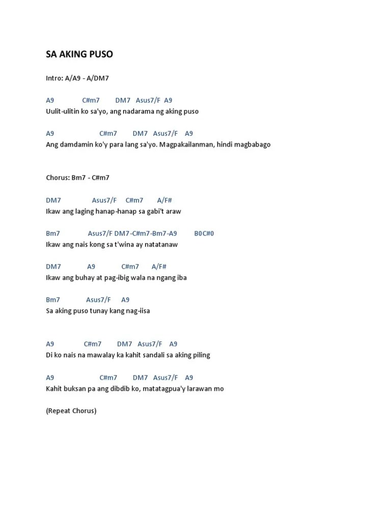 Simplified Piano Solo Kung Di Sa Iyo Xian Lim Pianistako Free Opm Piano Sheet Music F Ikaw ang laging G hanap hanap Em sa gabit Am araw.