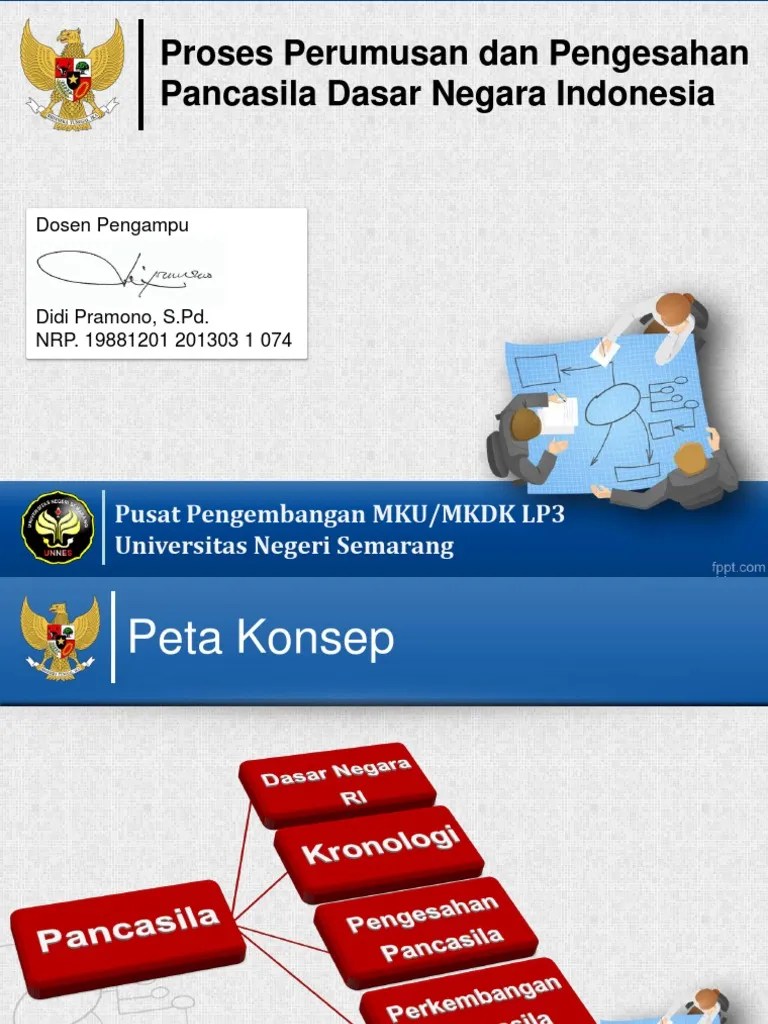 Pertemuan 3: Proses Perumusan Dan Pengesahan Pancasila Dasar Negara  Indonesia | PDF