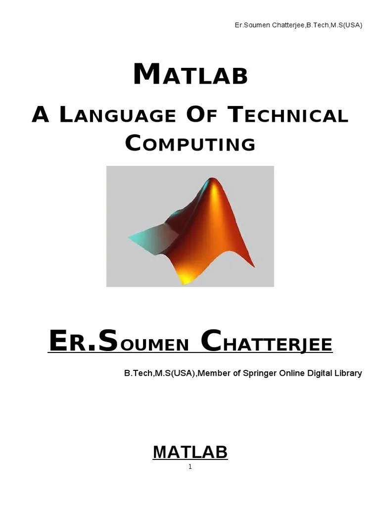 Basics Of Matlab-1 | PDF | Matlab | Matrix (Mathematics)