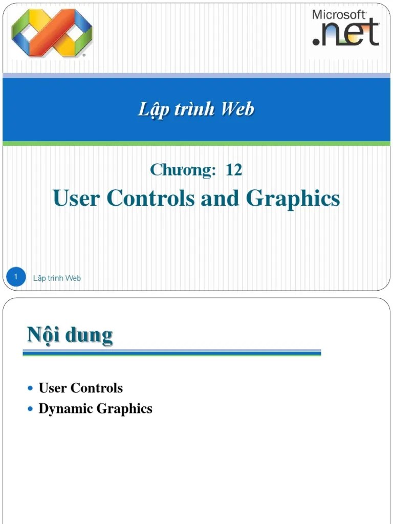 Lập Trình Web: User Controls And Graphics | PDF | Digital Technology ...