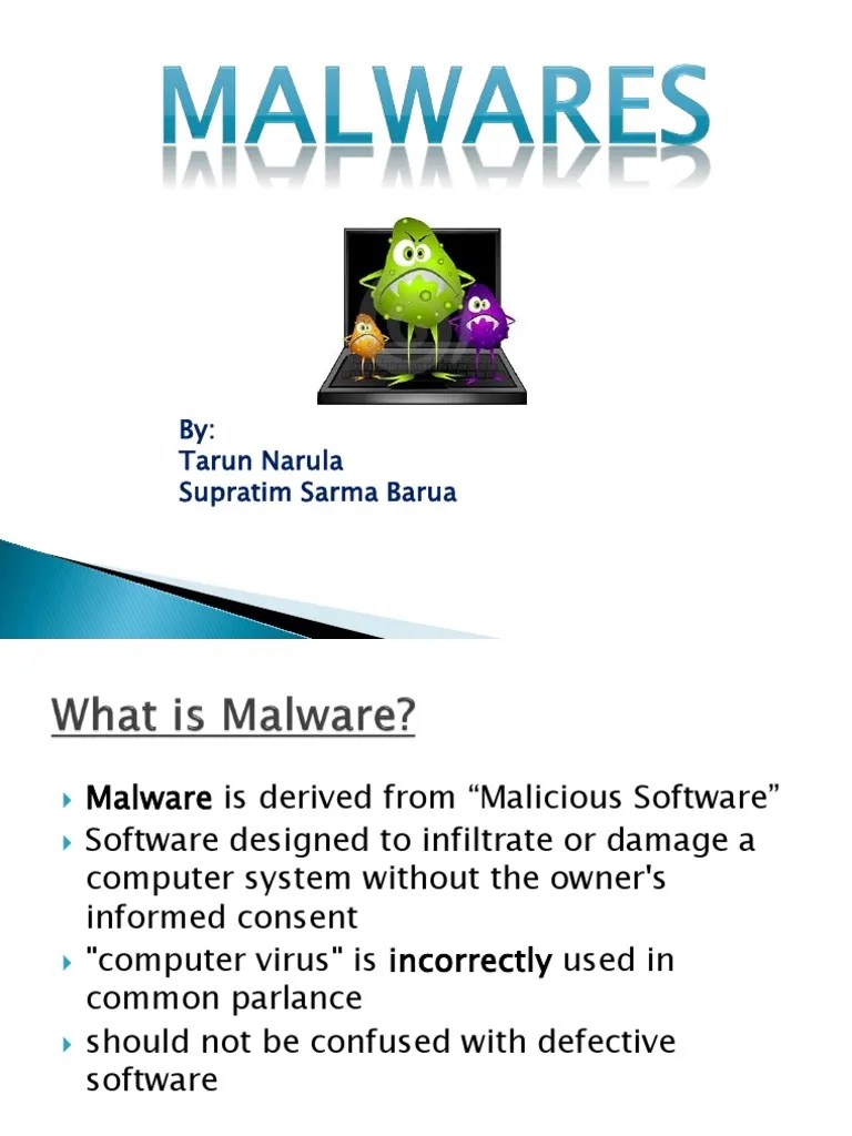 Malware.pptx | Malware | Spyware