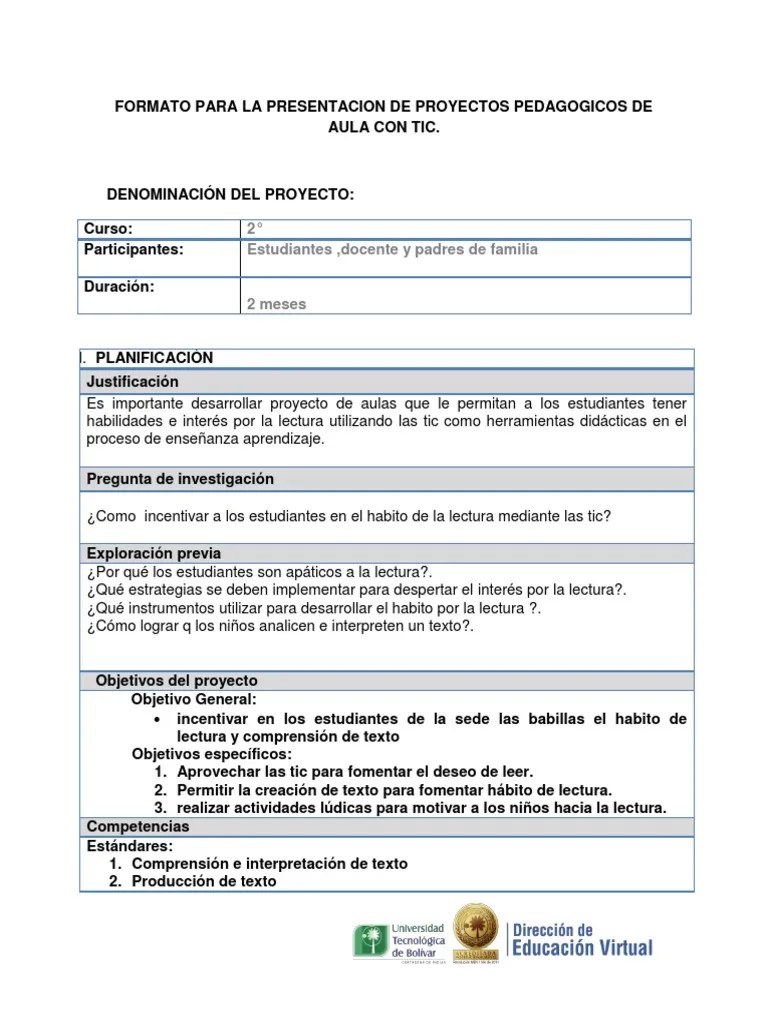 Incentivar Los Estudiantes De Los Habitos De Lectura Mediante Las Tics | PDF | Lectura (proceso ...