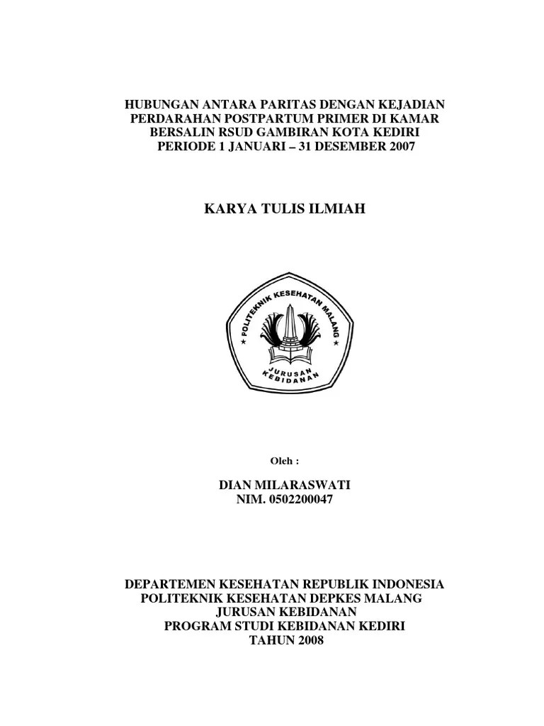 Contoh Skripsi Kebidanan Youtube Cute766