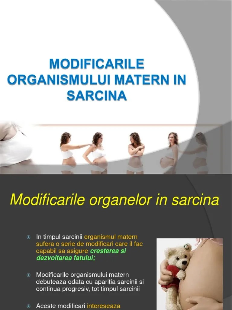 Valori crescute (peste 400mg/dl la adulți) apar în . Modificari Ale Organismului Matern In Sarcina Pdf