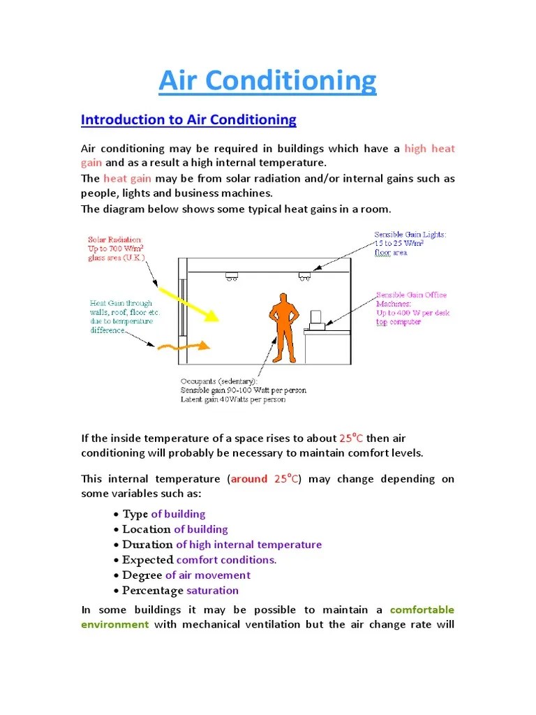 181152920 Air Conditioning PDF | Air Conditioning | Hvac
