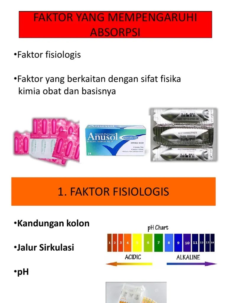 Faktor Yang Mempengaruhi Absorpsi | PDF