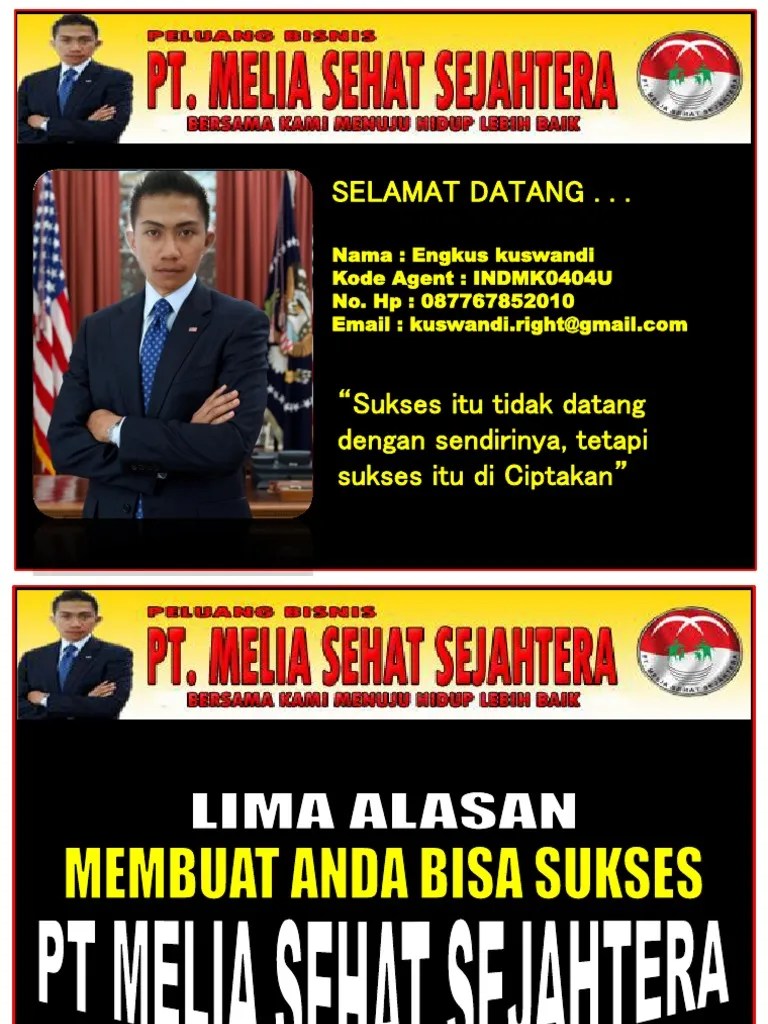Alternaif,melia sehat sejahtera bisa dikatakan beda dengan bidang. Melia Sehat Sejahtera Pdf