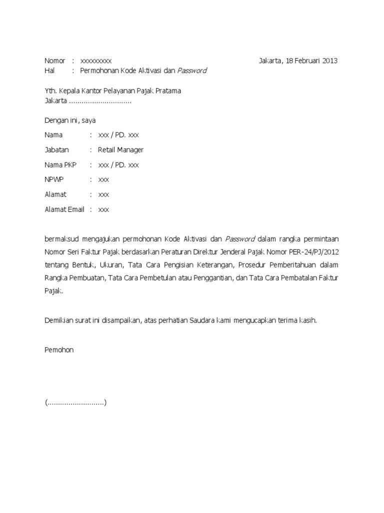 Jika anda memang sudah cocok dengan rumah yang anda taksir maka sebaiknya segera berikan uang muka. 50 Contoh Surat Pembatalan Invoice Images