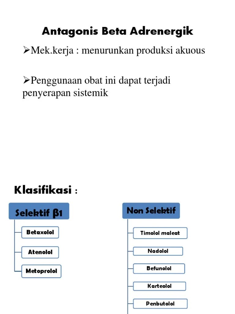 Antagonis Beta Adrenergik | PDF
