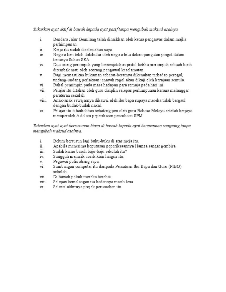 Use guest mode to sign in privately. Menukar Ayat Jawapan Pdf