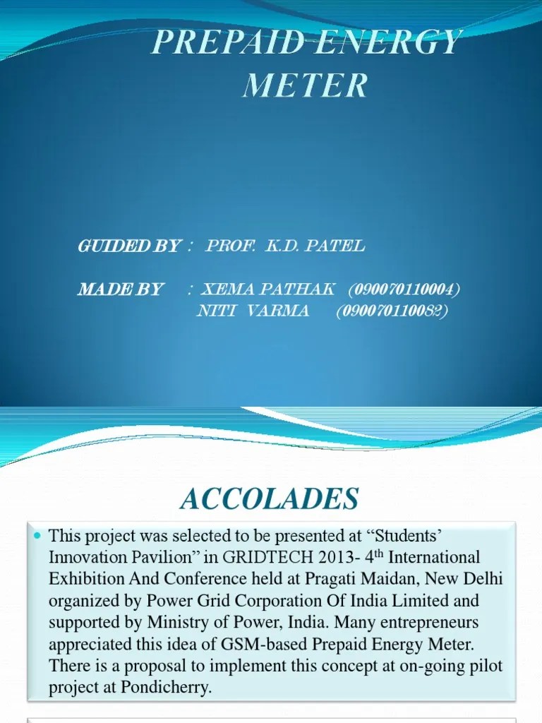 Prepaid Energy Meter | PDF | Microcontroller | Manufactured Goods